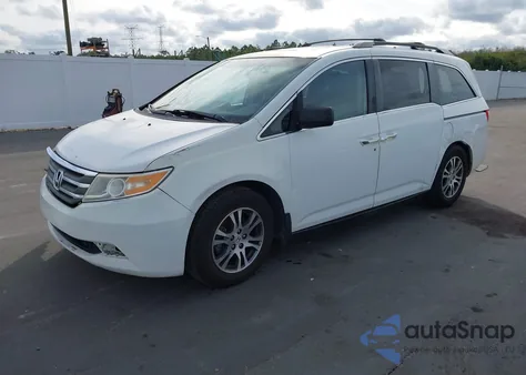 2012 Honda Odyssey Ex-L from USA, damaged, VIN 5FNRL5H64CB051768